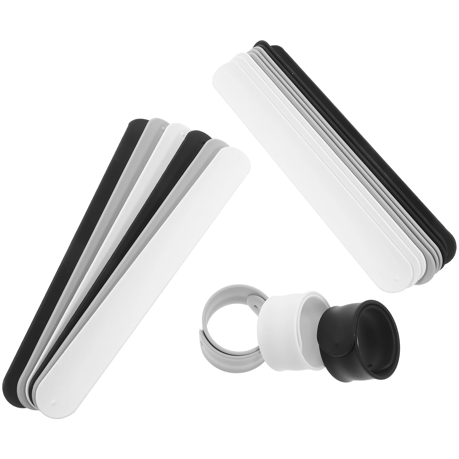 18pcs Silicone Slap Wraps Reusable Paper Roll Holder Silicone Wrap for Electronics ganization Kids Plaything Bands
18pcs Silicone Slap Wraps Reusable Paper Roll Holder Silicone Wrap for Electronics ganization Kids Plaything Bands