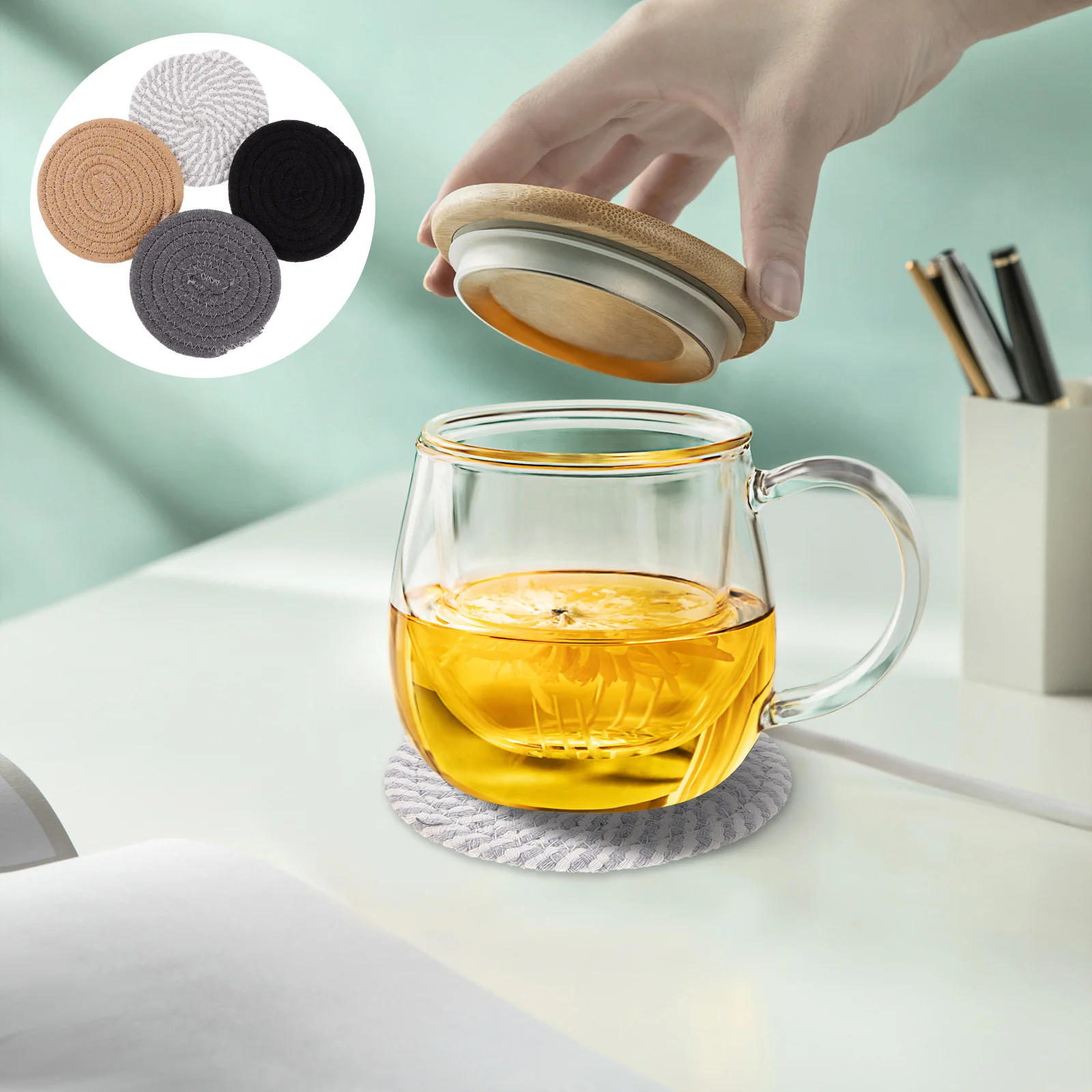 8Pcs Cotton Linen Placemats Woven Anti-Skid Heat Resistant Dining Table Mat Home Household Decor Table Mat Home Accessory
8Pcs Cotton Linen Placemats Woven Anti-Skid Heat Resistant Dining Table Mat Home Household Decor Table Mat Home Accessory