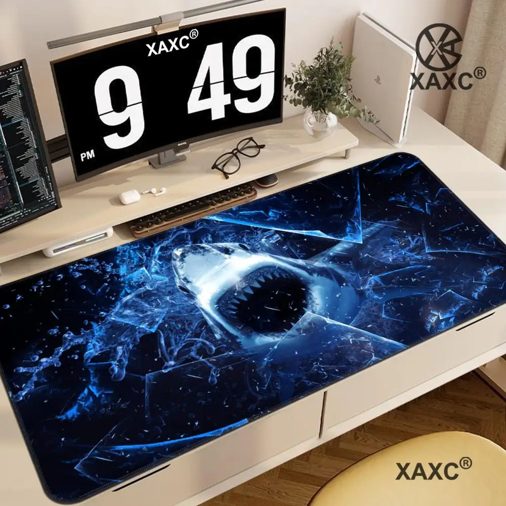 Shark XAXC Mouse Pad large keyboard mouse desk pad non-slip rubber gaming mouse pad laptop mouse carpet
Shark XAXC Mouse Pad large keyboard mouse desk pad non-slip rubber gaming mouse pad laptop mouse carpet