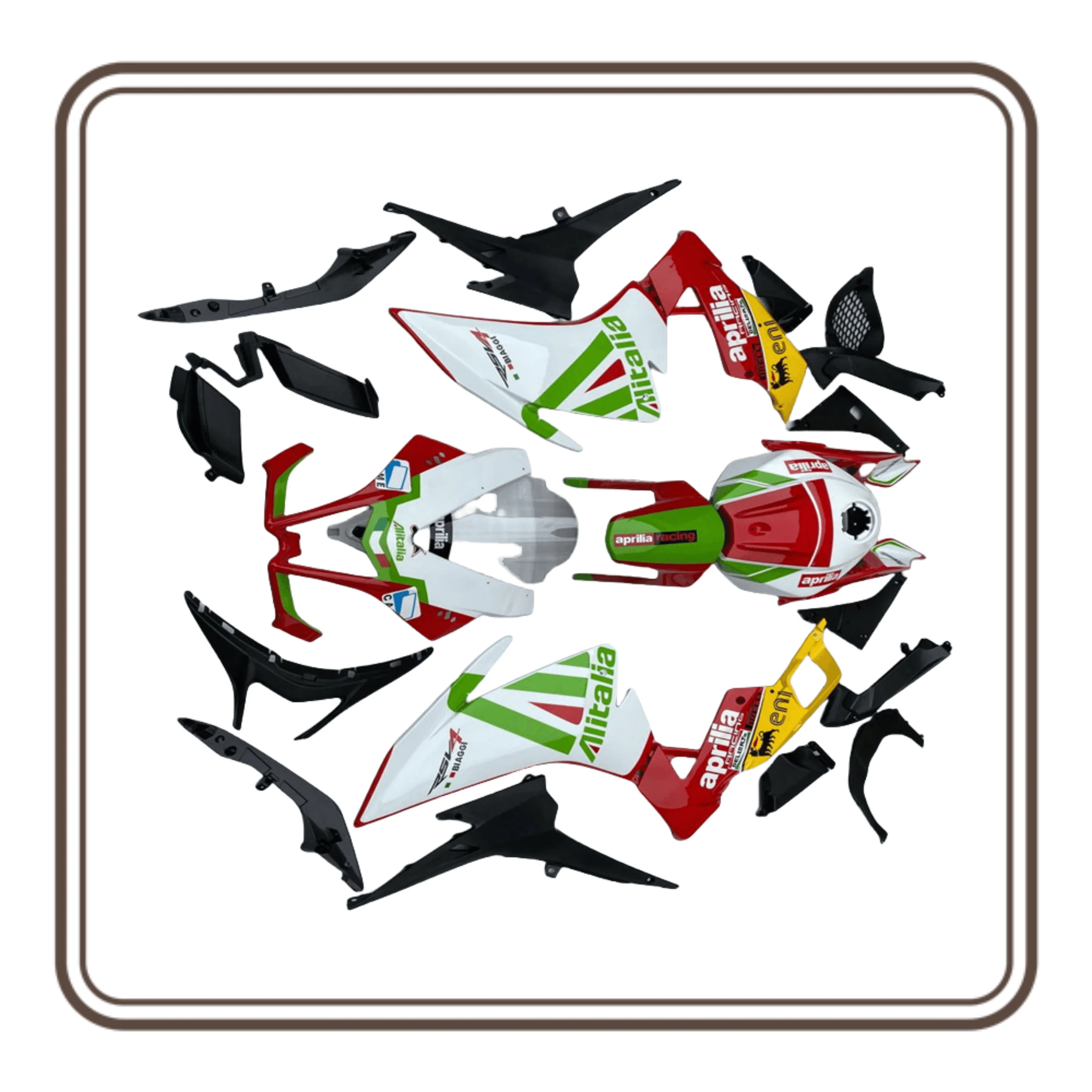 For Aprilia RSV 125 RS4 2012 2013 2014 2015 2016 2017 Fairings Motorcycle Set RS125 ABS Injection Aftermarket Fairing Kit
For Aprilia RSV 125 RS4 2012 2013 2014 2015 2016 2017 Fairings Motorcycle Set RS125 ABS Injection Aftermarket Fairing Kit