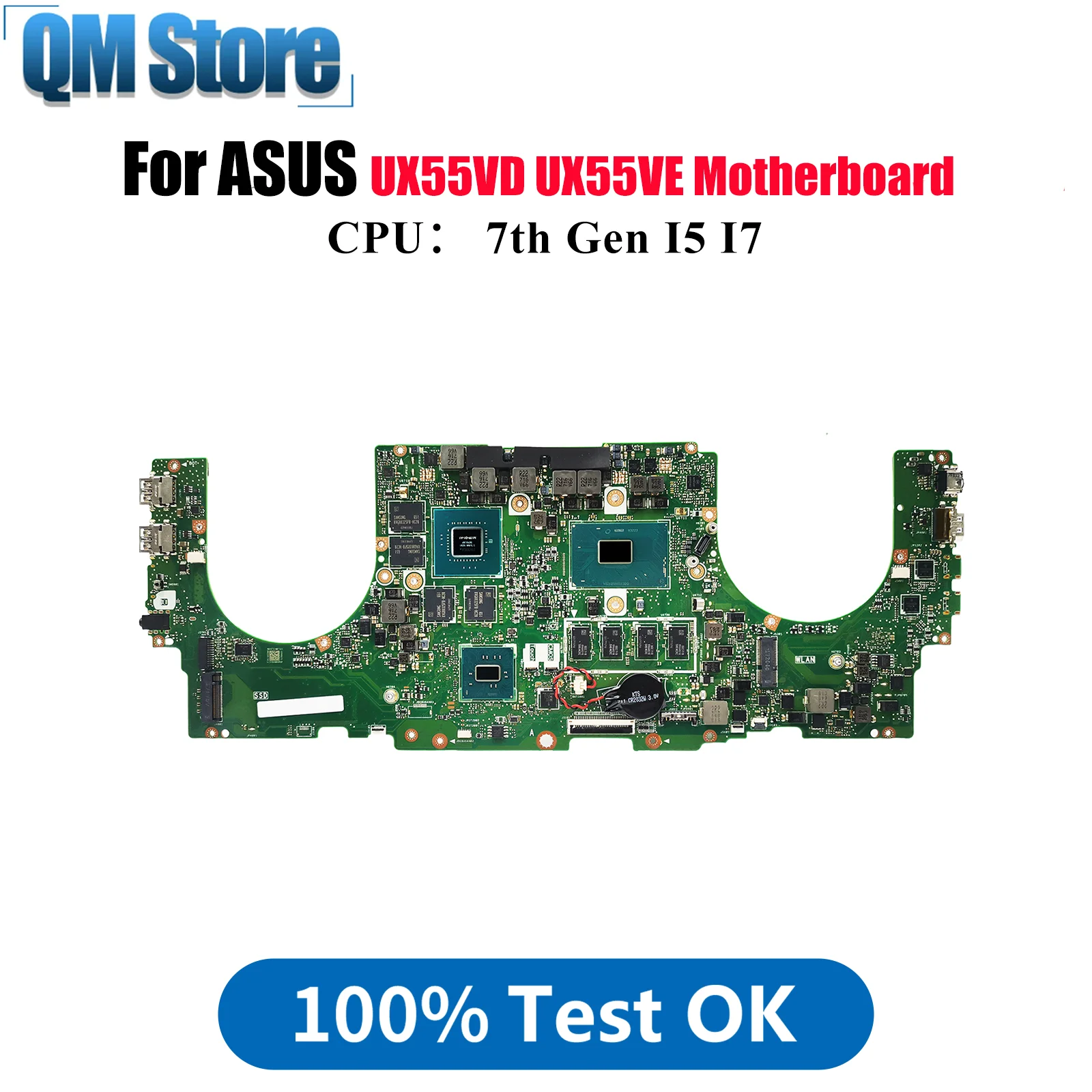 Материнская плата UX550VD для ноутбука ASUS ZenBook UX55VE UX55VD UX550 UX580G, материнская плата для ноутбука с процессором I5 I7, 100% тестирование, ОК, быстрая доставка
Материнская плата UX550VD для ноутбука ASUS ZenBook UX55VE UX55VD UX550 UX580G, материнская плата для ноутбука с процессором I5 I7, 100% тестирование, ОК, быстрая доставка
