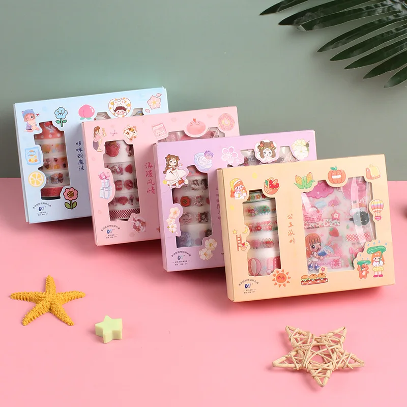 Cute Korean Hand Account Sticker Pet Waterproof Traceless Water Cup Sticker Kindergarten DTY Manual Adhesive Painting Set
Cute Korean Hand Account Sticker Pet Waterproof Traceless Water Cup Sticker Kindergarten DTY Manual Adhesive Painting Set