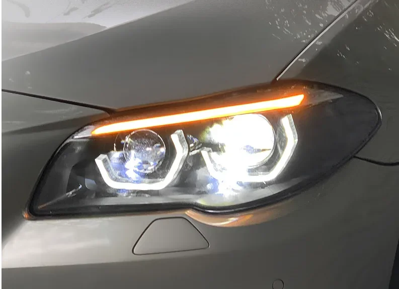 Светодиодные фары в сборе для BMW 5 серии F18 520 11-17 Angel Eye DRL дневные ходовые огни указатель поворота с линзой проектора
Светодиодные фары в сборе для BMW 5 серии F18 520 11-17 Angel Eye DRL дневные ходовые огни указатель поворота с линзой проектора