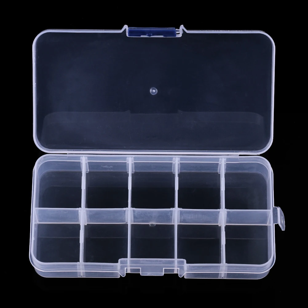 5pcs Storage Box Desktop Organizer Jewelry Holder Earring Necklace Pendant Keeper Lightweight Sturdy Tidy Desk 10 Grid Fishing
5pcs Storage Box Desktop Organizer Jewelry Holder Earring Necklace Pendant Keeper Lightweight Sturdy Tidy Desk 10 Grid Fishing