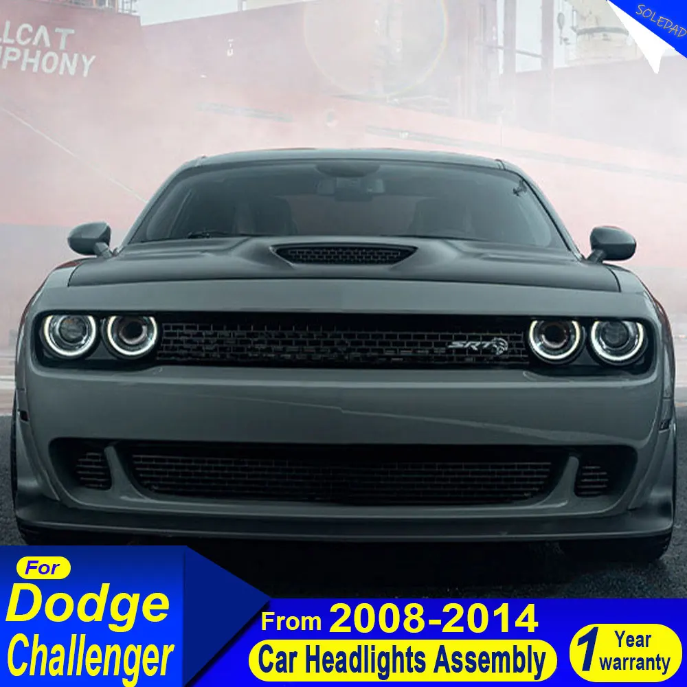 Светодиодные фары для Dodge Challenger 2008-2014, фары Challenger RGB DRL, указатель поворота, дальний свет, проектор «ангельский глаз»
Светодиодные фары для Dodge Challenger 2008-2014, фары Challenger RGB DRL, указатель поворота, дальний свет, проектор «ангельский глаз»