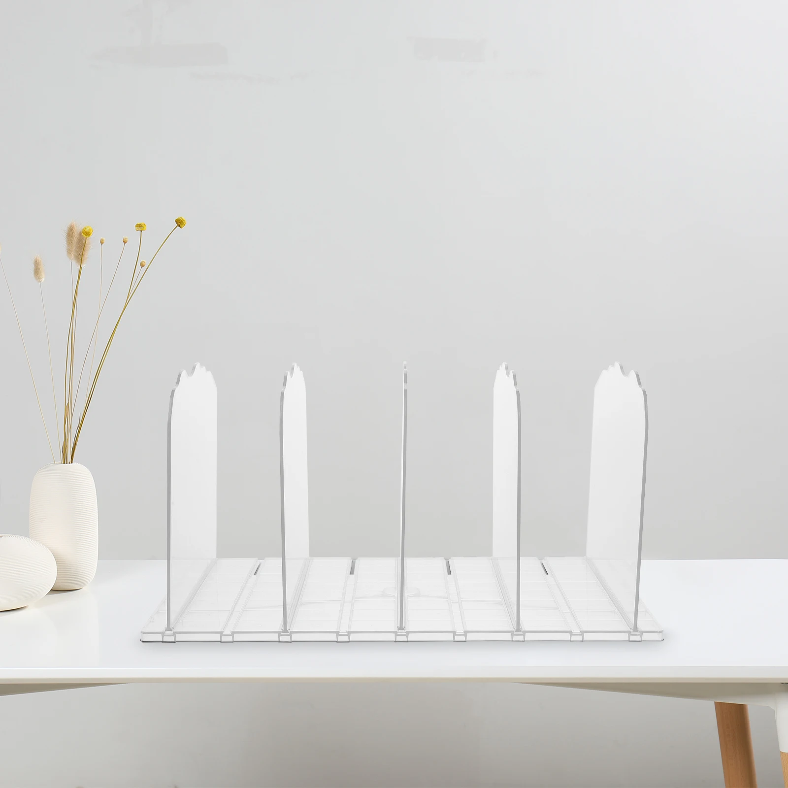 Clear Bag Storage Rack Plastic Organizer Stand for Handbags Purse Organizer Shelf Desktop Bookshelf Clothes Towels Gift Bags
Clear Bag Storage Rack Plastic Organizer Stand for Handbags Purse Organizer Shelf Desktop Bookshelf Clothes Towels Gift Bags