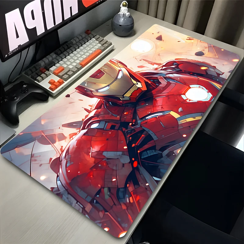 Marvel Iron Man Mouse Pad Anime HD Rubber Keyboard Mousepad Suitable For Office Desk Laptops Gaming Accessories Non Slip 900X400
Marvel Iron Man Mouse Pad Anime HD Rubber Keyboard Mousepad Suitable For Office Desk Laptops Gaming Accessories Non Slip 900X400