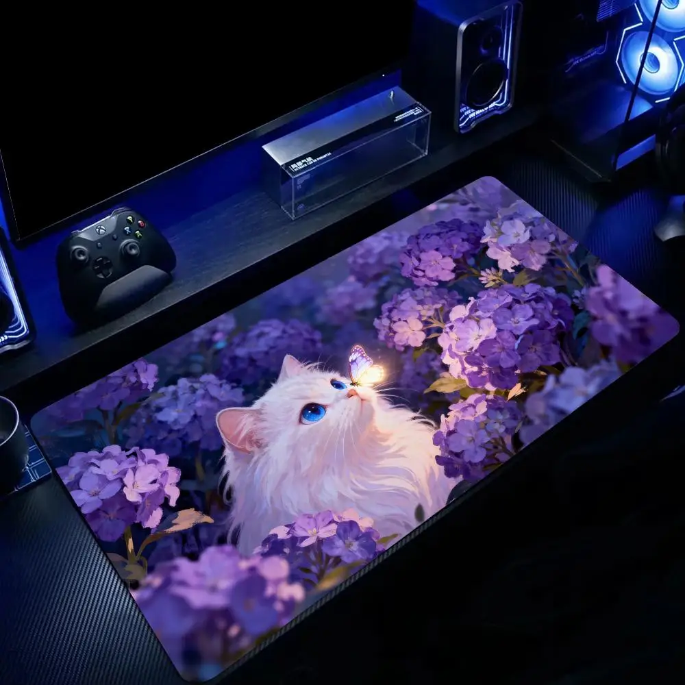 Фэнтезийный кот с иллюстрацией, большой коврик для мыши, настольный коврик, нескользящий офисный коврик с прошитыми краями, игровой коврик, компьютерные коврики для мыши, mauspad
Фэнтезийный кот с иллюстрацией, большой коврик для мыши, настольный коврик, нескользящий офисный коврик с прошитыми краями, игровой коврик, компьютерные коврики для мыши, mauspad