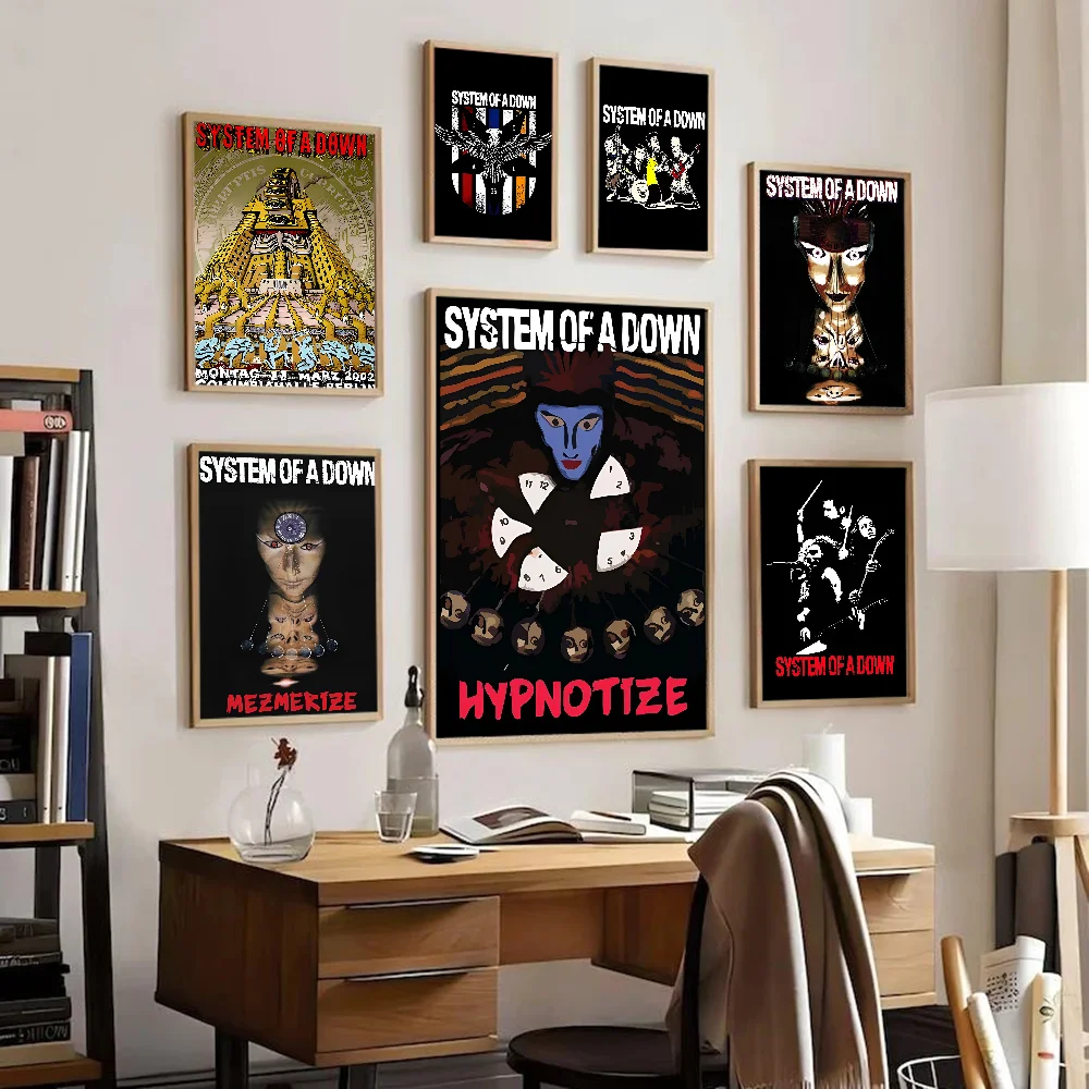 System Of A Down Movie Sticky Posters Retro Kraft Paper Sticker DIY Room Bar Cafe Aesthetic Art Wall Painting
System Of A Down Movie Sticky Posters Retro Kraft Paper Sticker DIY Room Bar Cafe Aesthetic Art Wall Painting