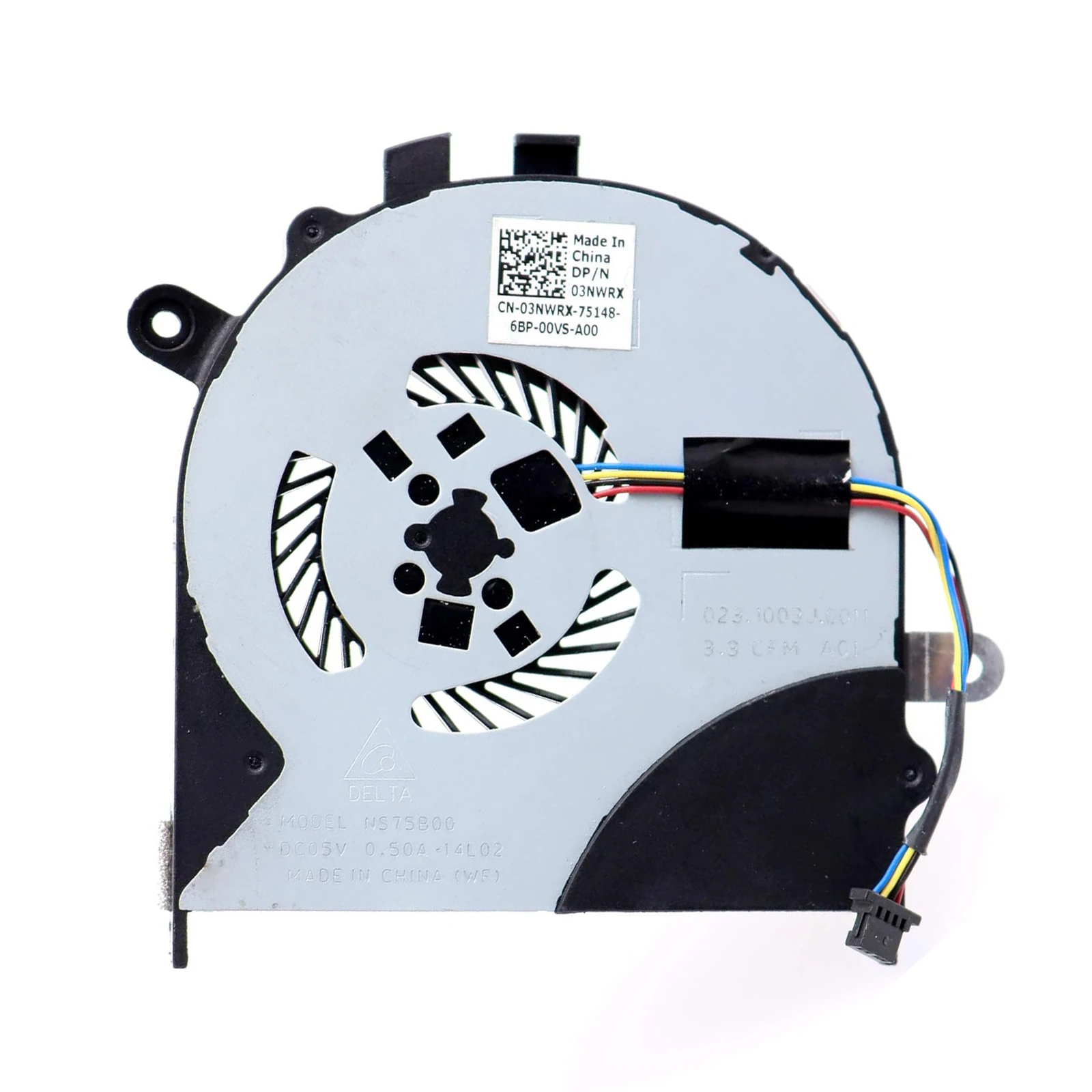 CPU Cooling Fan for Inspiron 15 7558 7568 13-7347 7348 7352 7353 7359 Series Laptop 03NWRX 0DW2RJ Cooler
CPU Cooling Fan for Inspiron 15 7558 7568 13-7347 7348 7352 7353 7359 Series Laptop 03NWRX 0DW2RJ Cooler