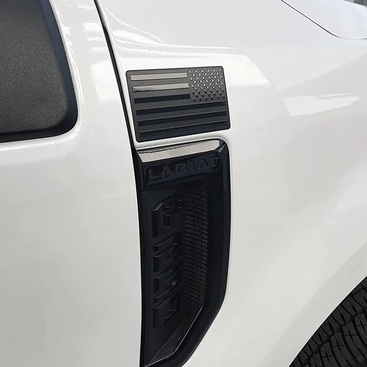2 Pcs Black American Flag Emblem for Cars, Trucks & SUVs – Embossed Aluminum Metal Badge with Adhesive Backing for Fender, Trunk, Tailgate
2 Pcs Black American Flag Emblem for Cars, Trucks & SUVs – Embossed Aluminum Metal Badge with Adhesive Backing for Fender, Trunk, Tailgate