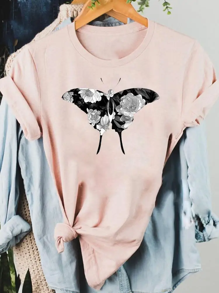 Butterfly Lovely Trend 90s Style Clothing Graphic Tee Casual Ladies Fashion Short Sleeve T Clothes Female Women Print T-shirts
Butterfly Lovely Trend 90s Style Clothing Graphic Tee Casual Ladies Fashion Short Sleeve T Clothes Female Women Print T-shirts