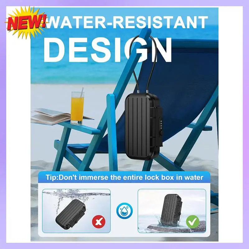 T24C Portable Safe Box For Travel With Removable Wire Rope For Dorm,Travel,Beach,Hotel
T24C Portable Safe Box For Travel With Removable Wire Rope For Dorm,Travel,Beach,Hotel