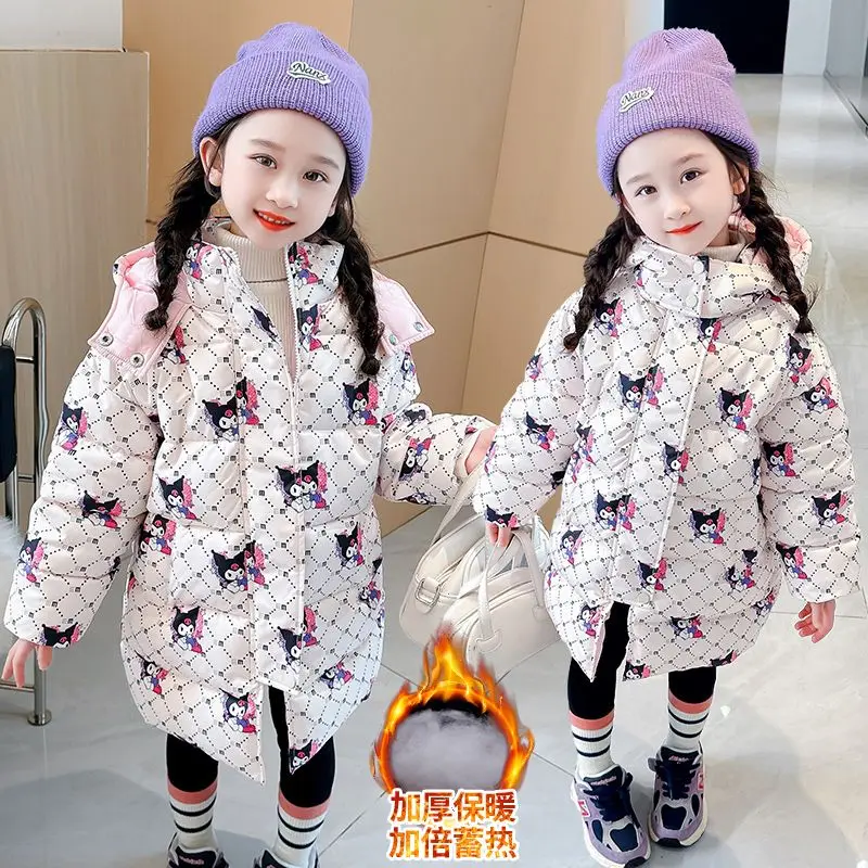 Winter Kuromi Anime Kawaii MINISO Ins Soft Cotton Jacket Cute Cartoon Thickened Long Sleeve Coat Clothing Sweet Gifts for Kids
Winter Kuromi Anime Kawaii MINISO Ins Soft Cotton Jacket Cute Cartoon Thickened Long Sleeve Coat Clothing Sweet Gifts for Kids