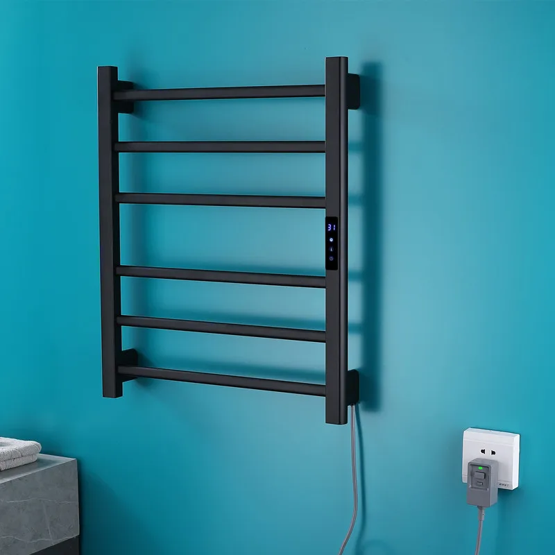 Bathroom Radiators Electric Heating Towel Warmer Dryer Rack Wall Mounted Smart Bath Towel Heated Drying Holder with Thermostat
Bathroom Radiators Electric Heating Towel Warmer Dryer Rack Wall Mounted Smart Bath Towel Heated Drying Holder with Thermostat