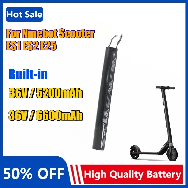 36V Replacement Battery Pack for Ninebot Scooter ES1 ES2 E25 ES3 ES4 E22 Intelligent Electric Scooter Internal Built in Battery
36V Replacement Battery Pack for Ninebot Scooter ES1 ES2 E25 ES3 ES4 E22 Intelligent Electric Scooter Internal Built in Battery