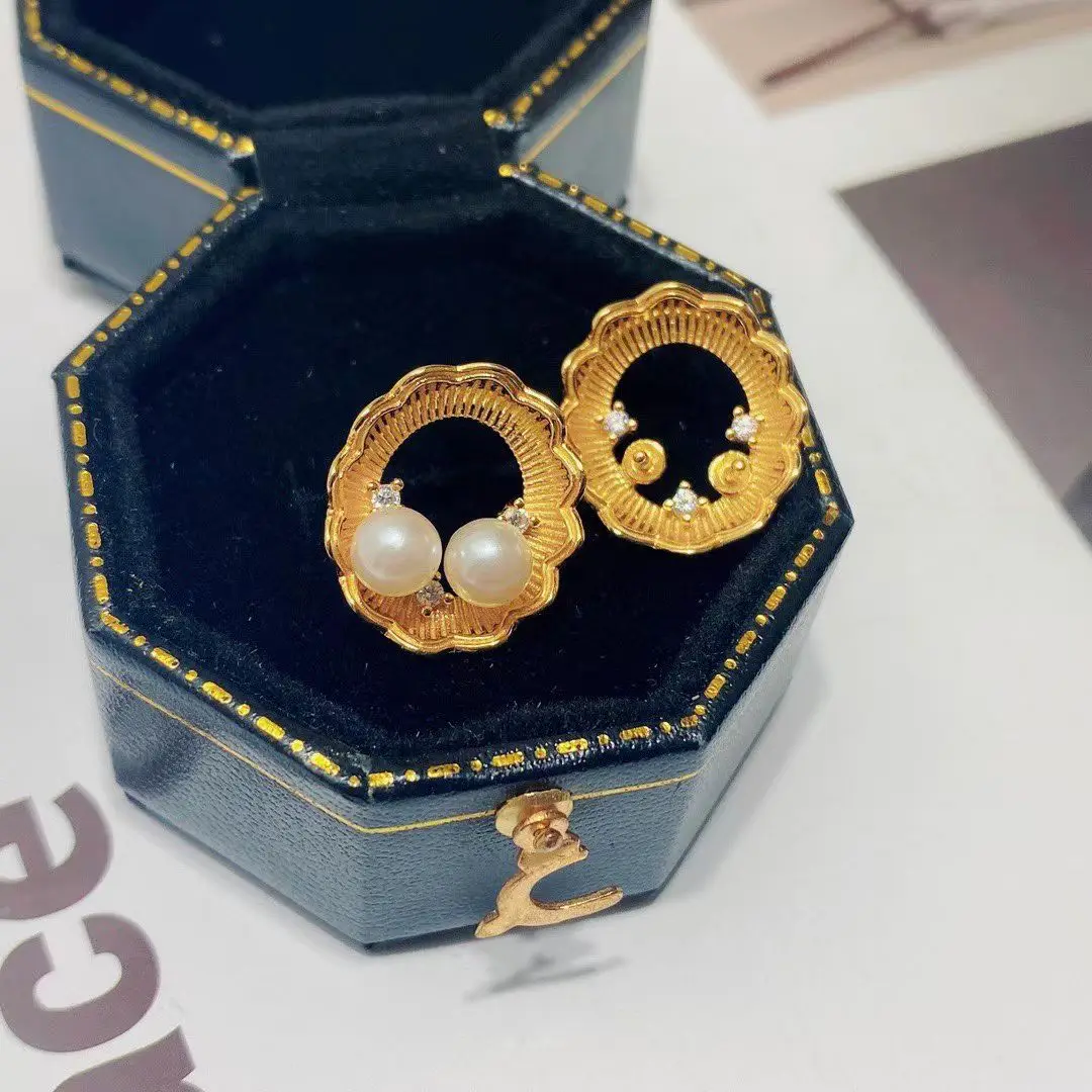 Wholesale S925 Sterling Silver Earrings Mount Findings Settings Base Mounting Parts Accessory for 4-5mm Pearls 5 pairs/lot
Wholesale S925 Sterling Silver Earrings Mount Findings Settings Base Mounting Parts Accessory for 4-5mm Pearls 5 pairs/lot