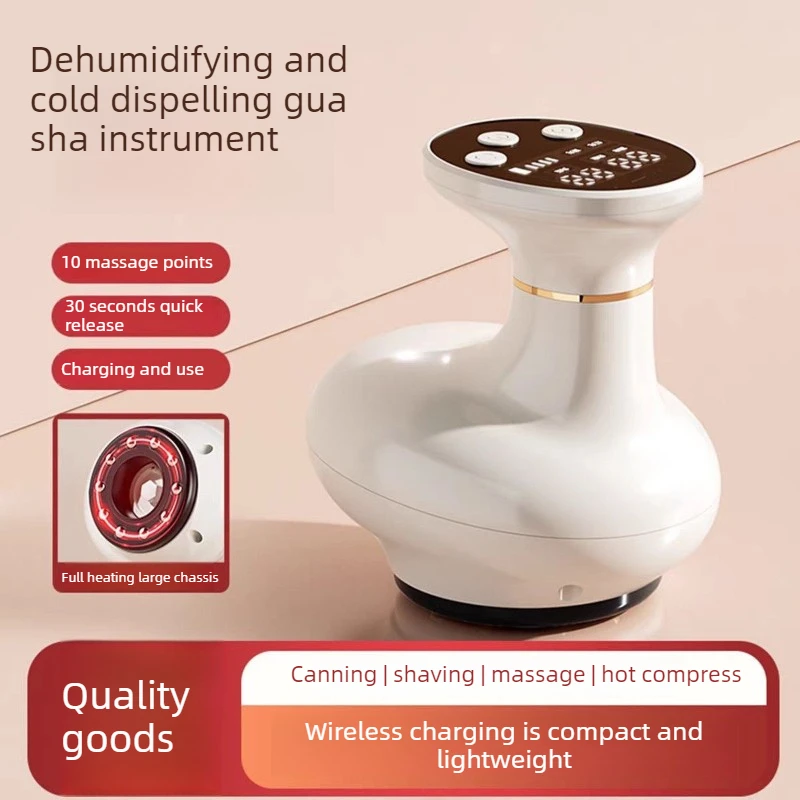 Electric Gua Sha Instrument For Clearing Meridians, Cupping Brush, Back Negative Pressure Shoulder and Neck Massager
Electric Gua Sha Instrument For Clearing Meridians, Cupping Brush, Back Negative Pressure Shoulder and Neck Massager