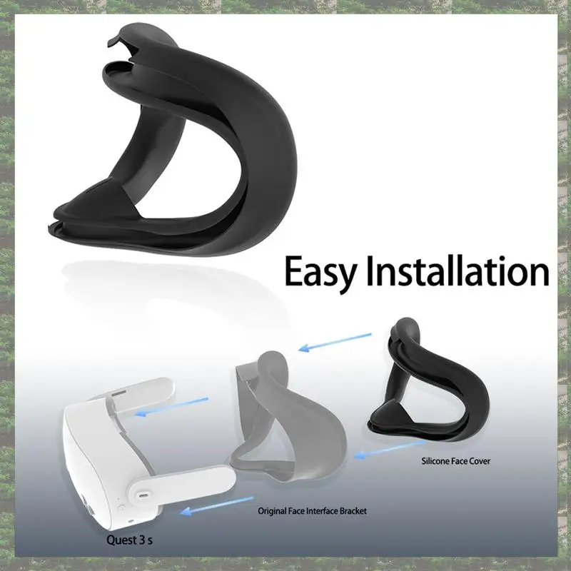 3-In-1 VR Head Strap Set For Meta Quest 3S Protective Case Set,Face Cover,Head Strap Silicone VR Accessories
3-In-1 VR Head Strap Set For Meta Quest 3S Protective Case Set,Face Cover,Head Strap Silicone VR Accessories
