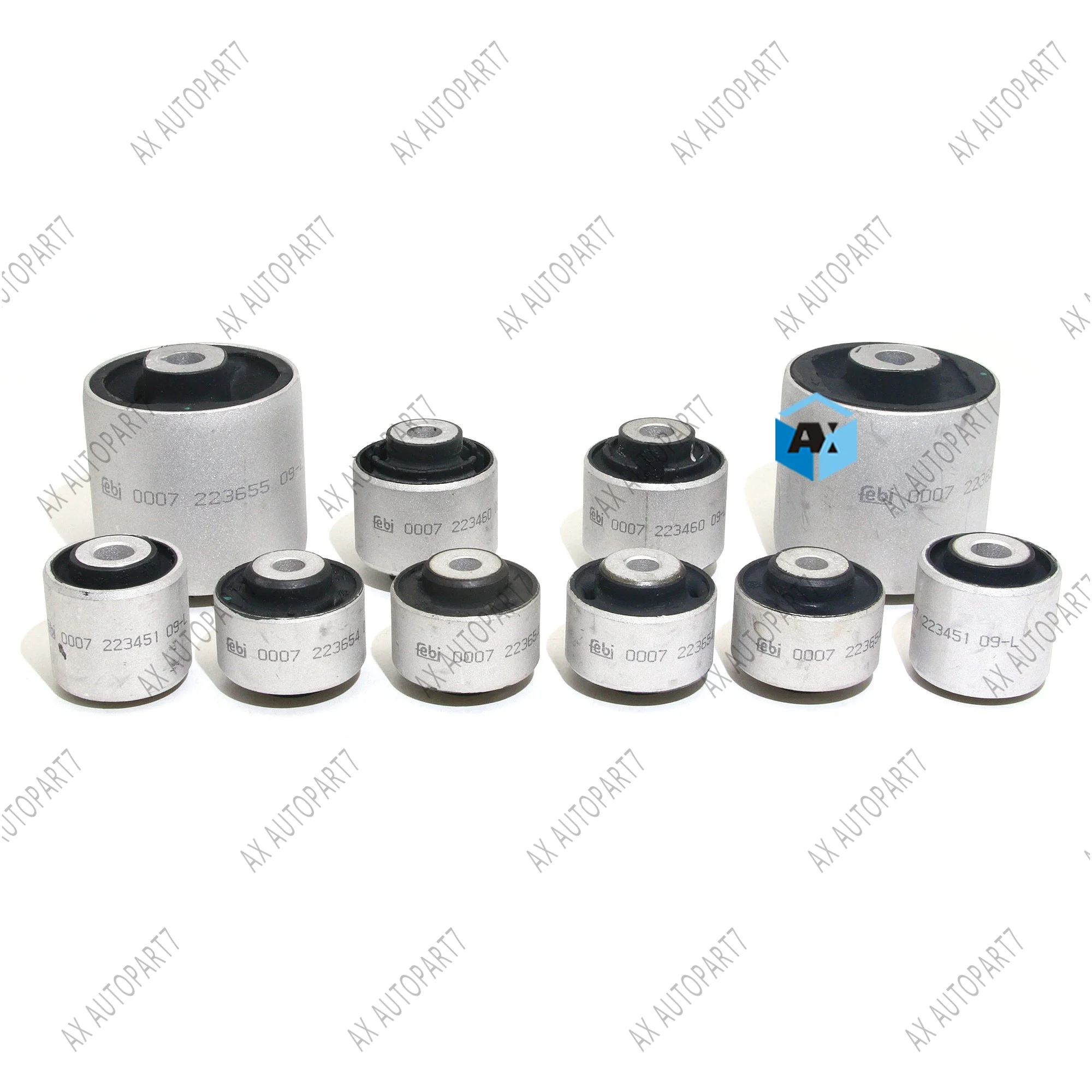 2025 New Brand Direct Sale 10-piece Front Suspension Control Arm Bushing Kit for Audi A4 A5 Q5 A6 A7 11-18
2025 New Brand Direct Sale 10-piece Front Suspension Control Arm Bushing Kit for Audi A4 A5 Q5 A6 A7 11-18