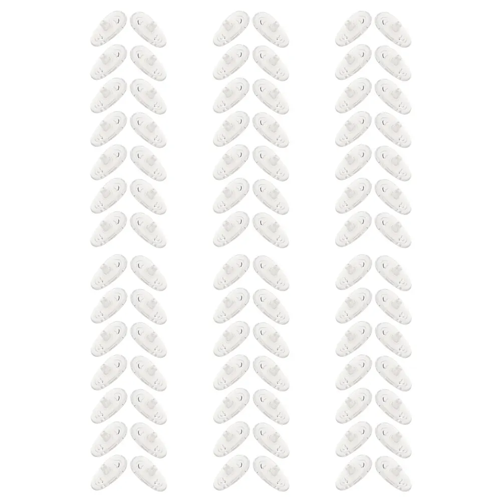 100 Pairs Silicone Nose Pads Glass Eyeglass for Soft Glasses Eyeglasses Screw-in Cushion
100 Pairs Silicone Nose Pads Glass Eyeglass for Soft Glasses Eyeglasses Screw-in Cushion