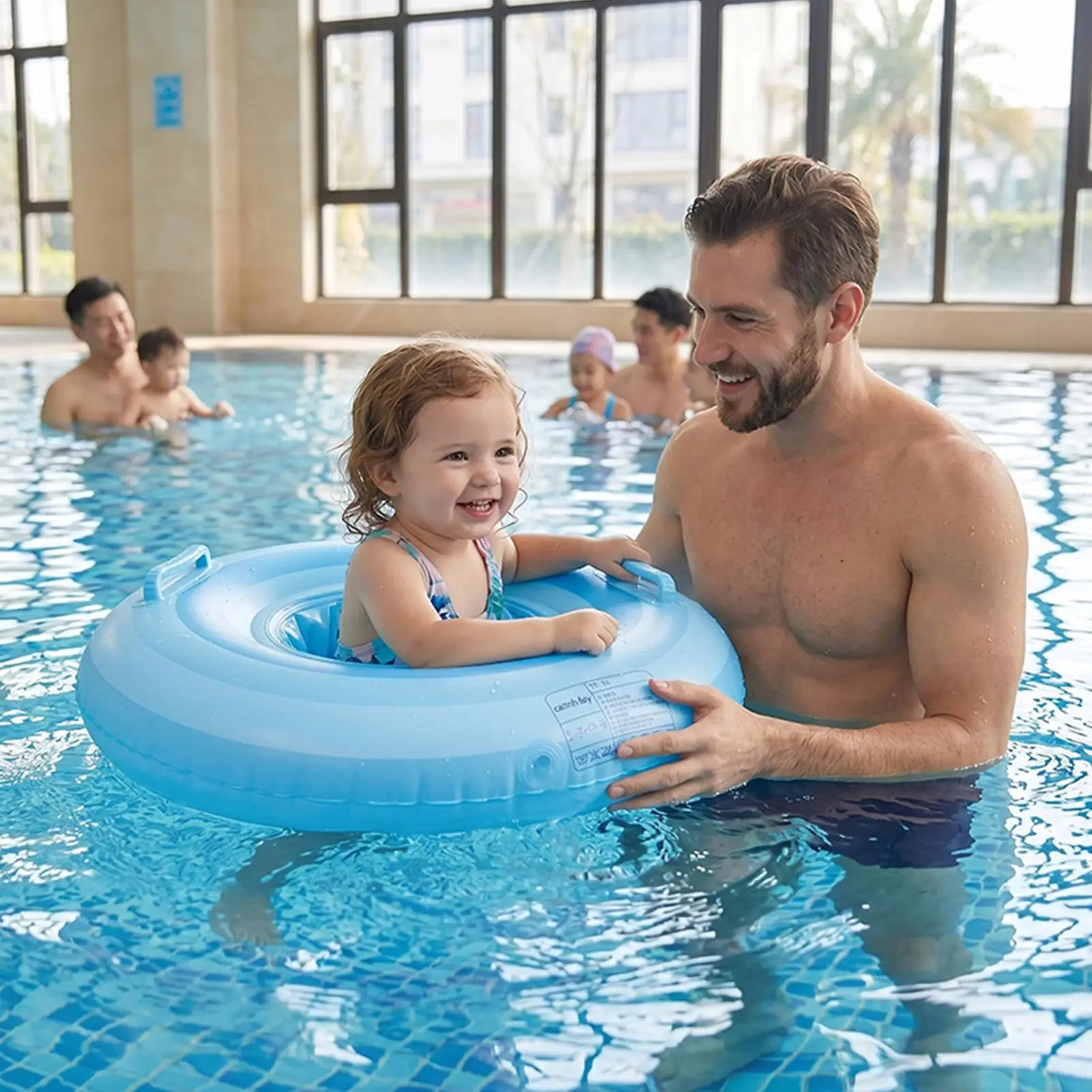 Kids Water Float With Canopy Portable Inflatable Waterproof Cute Swim Ring With Sunshade For Kids Aged 6 Months To 4 Years Beach
Kids Water Float With Canopy Portable Inflatable Waterproof Cute Swim Ring With Sunshade For Kids Aged 6 Months To 4 Years Beach