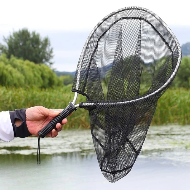 Fishing Rubberized Fishing Nets with Short Handles - Portable Aluminum Alloy Fishing Nets Lightweight Landing Net for Easy Carry
Fishing Rubberized Fishing Nets with Short Handles - Portable Aluminum Alloy Fishing Nets Lightweight Landing Net for Easy Carry
