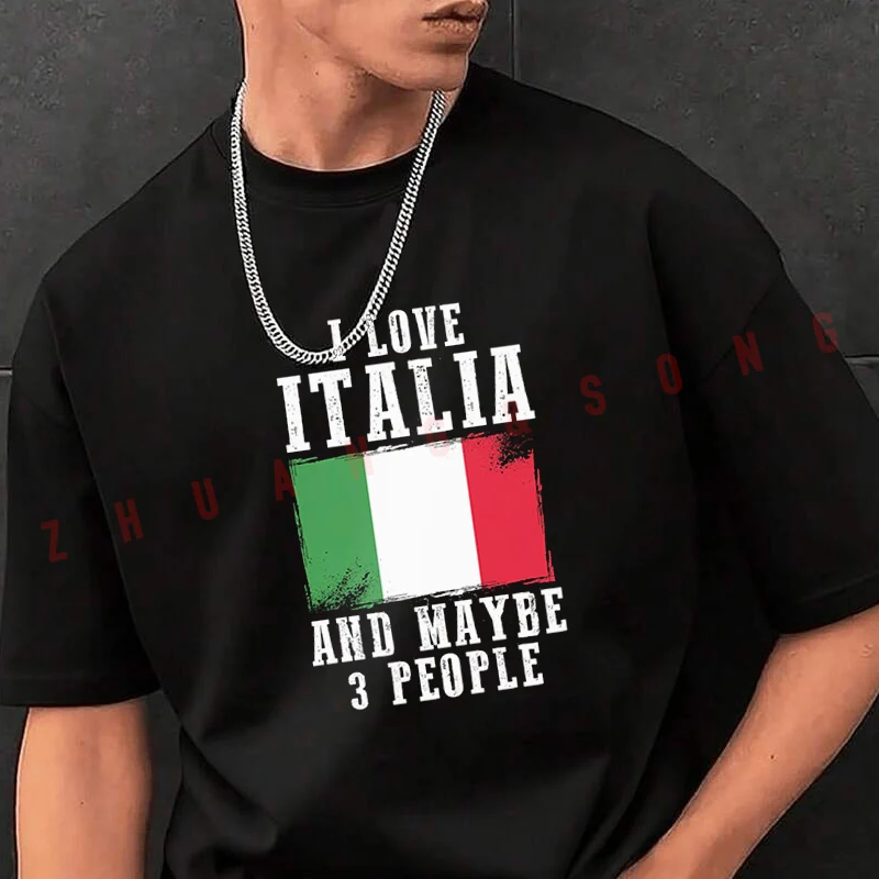 I Love Italy Holiday Gift TShirt Vintage Clothes Plain Mens Funny T Shirts Casual Clothing Harajuku
I Love Italy Holiday Gift TShirt Vintage Clothes Plain Mens Funny T Shirts Casual Clothing Harajuku