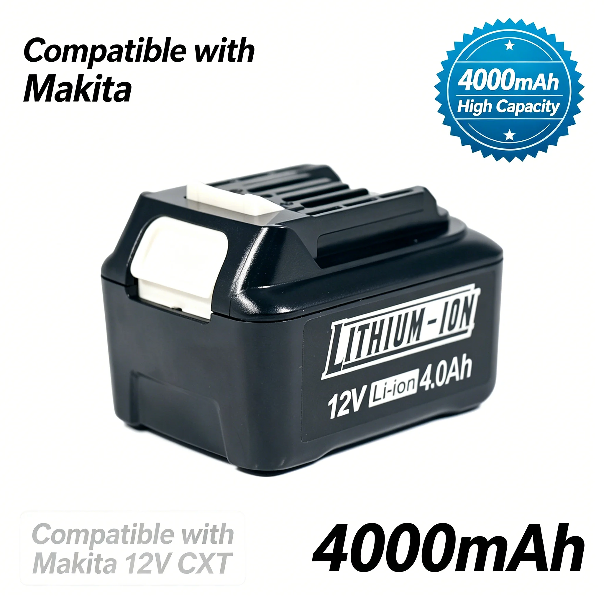 For Makita 12V 4000mAH Li-ion battery 197390-1 BL1015 1973901 BL1021B BL1041B BL1015B BL1020B BL1040B 197402 TD110D TD110DY1J
For Makita 12V 4000mAH Li-ion battery 197390-1 BL1015 1973901 BL1021B BL1041B BL1015B BL1020B BL1040B 197402 TD110D TD110DY1J