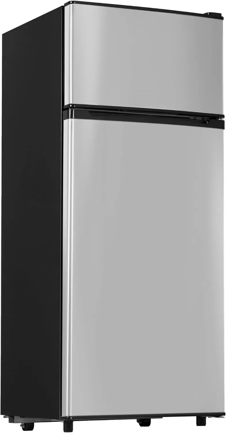 4.5 Cu.Ft Mini Fridge with Freezer, 2-Door Small Refrigerator with 7-Level Adjustable Thermostat, Quiet Compact Fridge
4.5 Cu.Ft Mini Fridge with Freezer, 2-Door Small Refrigerator with 7-Level Adjustable Thermostat, Quiet Compact Fridge