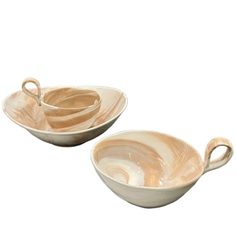 *Nordic marble coffee cup household ceramic handle cup retro high-value salad bowl fruit bowl oat bowl
*Nordic marble coffee cup household ceramic handle cup retro high-value salad bowl fruit bowl oat bowl