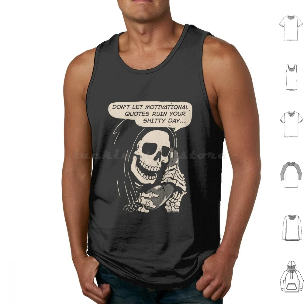 Inspirational Motivational Quotes Tank Tops Print Cotton Shit Pessimism Optimistic Pop Art Skull Skeleton Skull Skull 19
Inspirational Motivational Quotes Tank Tops Print Cotton Shit Pessimism Optimistic Pop Art Skull Skeleton Skull Skull 19