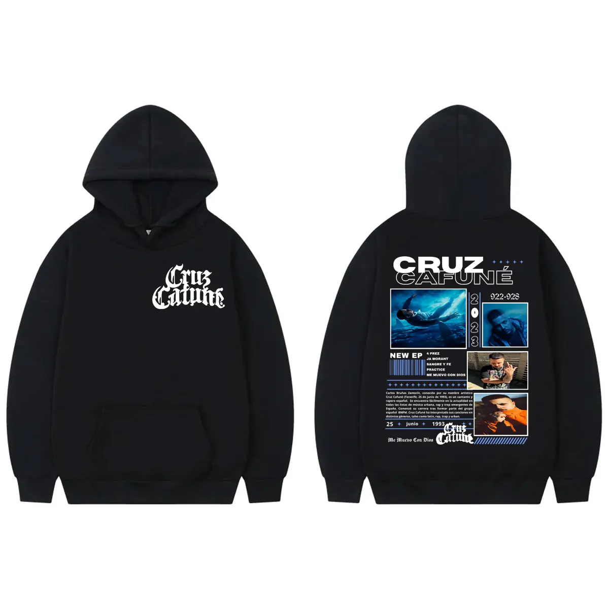 Rapper Cruz Cafune Me Muevo Con Dies Album Merch Hoodie Men's Fashion Hip Hop Sweatshirts Autumn Winter Casual Loose Pullovers
Rapper Cruz Cafune Me Muevo Con Dies Album Merch Hoodie Men's Fashion Hip Hop Sweatshirts Autumn Winter Casual Loose Pullovers