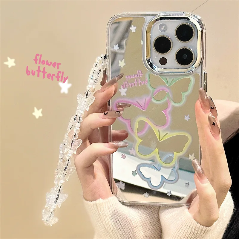 For iPhone 16 15 14promax phone case three in one mirror For iPhone 13 12pro 11 phone case chain
For iPhone 16 15 14promax phone case three in one mirror For iPhone 13 12pro 11 phone case chain