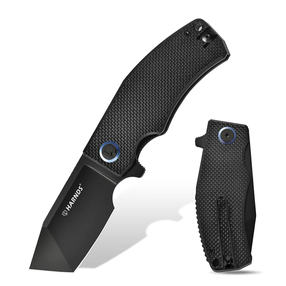 Harnds Revenant CK6128 Pocket Knife G10 Handle,D2 Steel Tanto Blade EDC Knife with Pocket Clip, Sharp Survival Hiking Knives
Harnds Revenant CK6128 Pocket Knife G10 Handle,D2 Steel Tanto Blade EDC Knife with Pocket Clip, Sharp Survival Hiking Knives