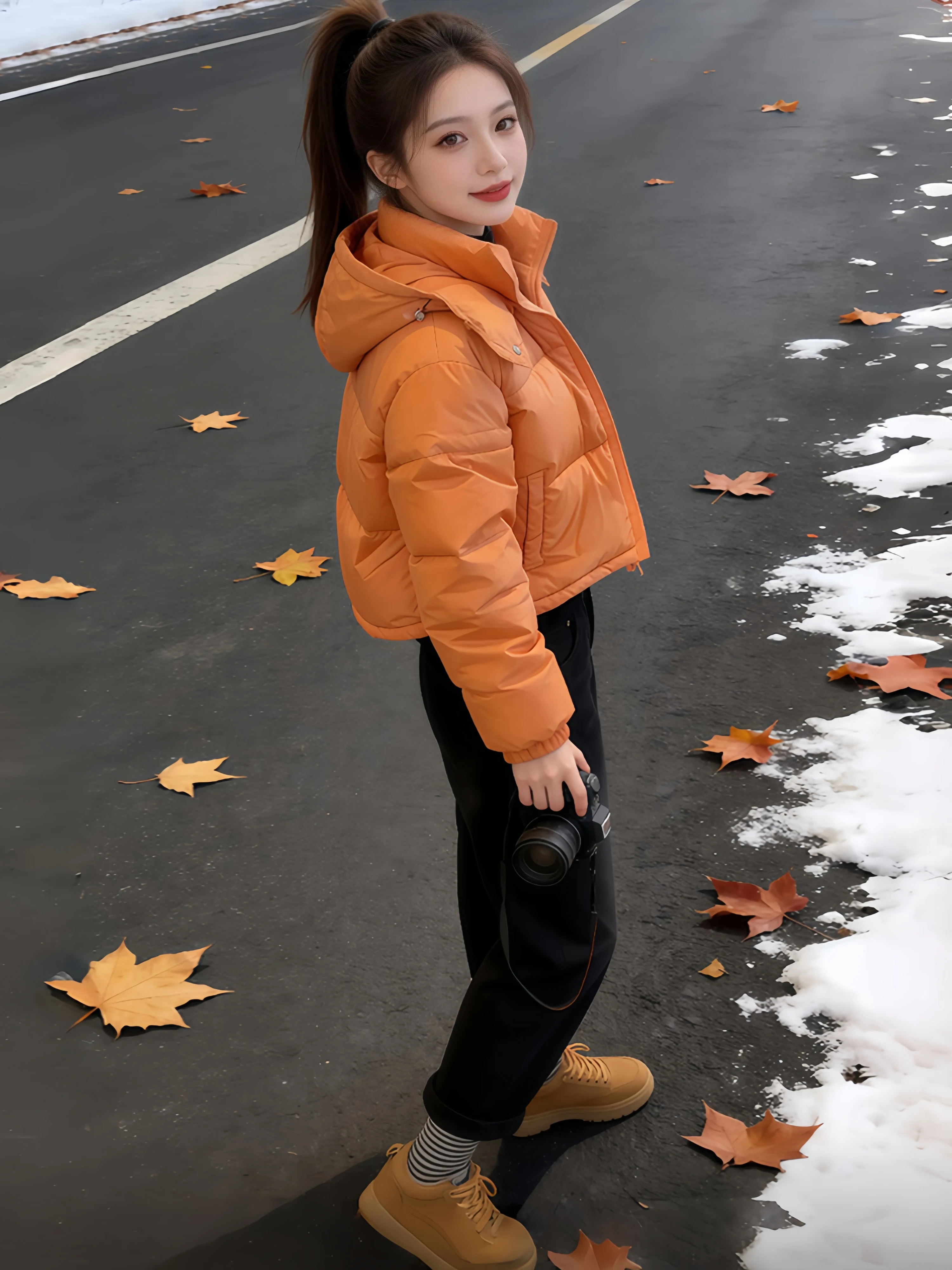 Korean Style Chic Hooded Cotton Jacket Women Winter New Fashion Casual Bread Style Coat Long Sleeve Zipper Closure Color
Korean Style Chic Hooded Cotton Jacket Women Winter New Fashion Casual Bread Style Coat Long Sleeve Zipper Closure Color