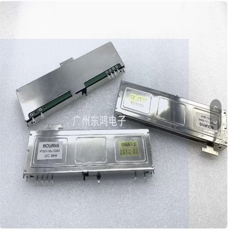 1 PCS BOURNS PTS01-12L-103A3 mixing console 132MM sliding dual potentiometer A10K × 2
1 PCS BOURNS PTS01-12L-103A3 mixing console 132MM sliding dual potentiometer A10K × 2
