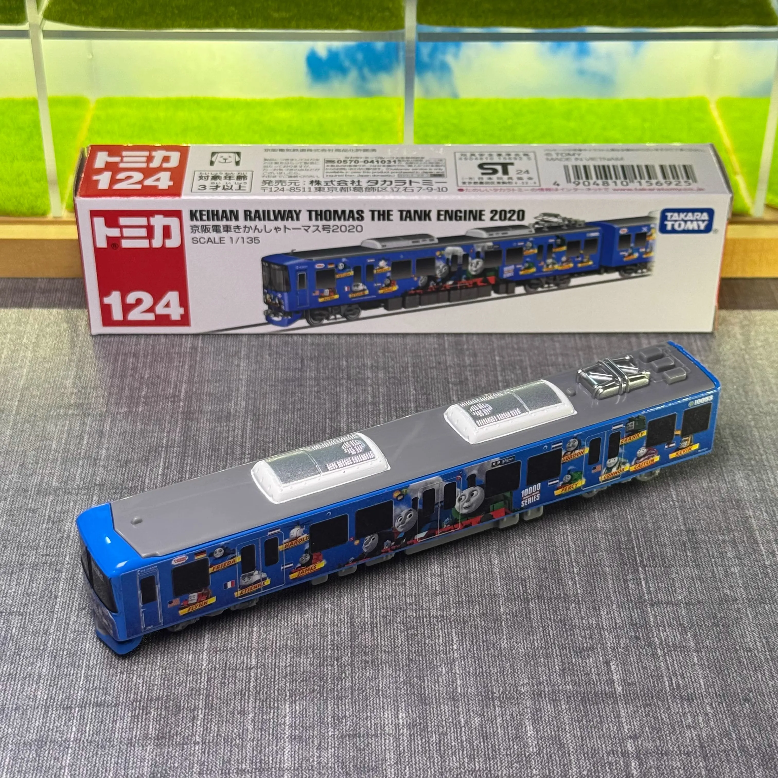 Takara Tomy Tomica Long Type Tomica No. 124 Keihan Train Thomas the Tank Engine 2020 Alloy Toys Diecast Metal Model for Children
Takara Tomy Tomica Long Type Tomica No. 124 Keihan Train Thomas the Tank Engine 2020 Alloy Toys Diecast Metal Model for Children