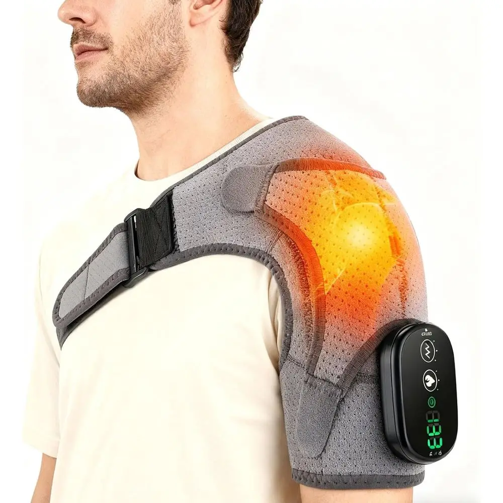 Heated Deep Tissue Massager for Shoulder Pain Relief with Cordless Massage Function
Heated Deep Tissue Massager for Shoulder Pain Relief with Cordless Massage Function