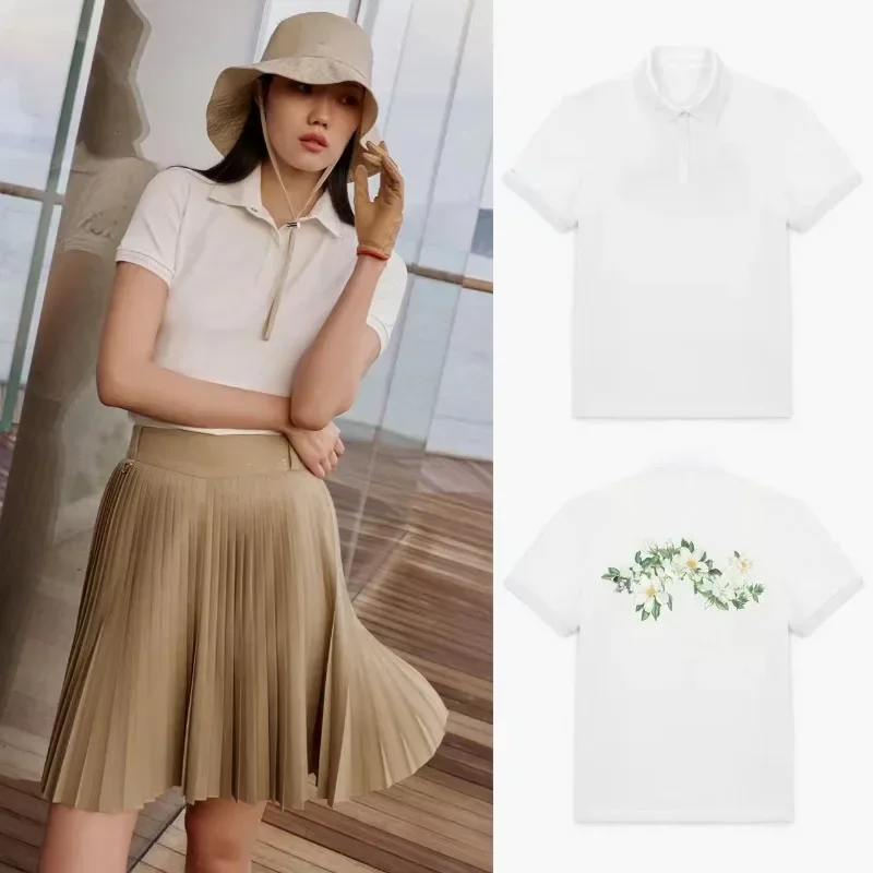 Golf Women's Clothing Summer High-end Short-sleeved Sports Fashion Quick-drying T-shirt Outdoor Slim-fit Top
Golf Women's Clothing Summer High-end Short-sleeved Sports Fashion Quick-drying T-shirt Outdoor Slim-fit Top