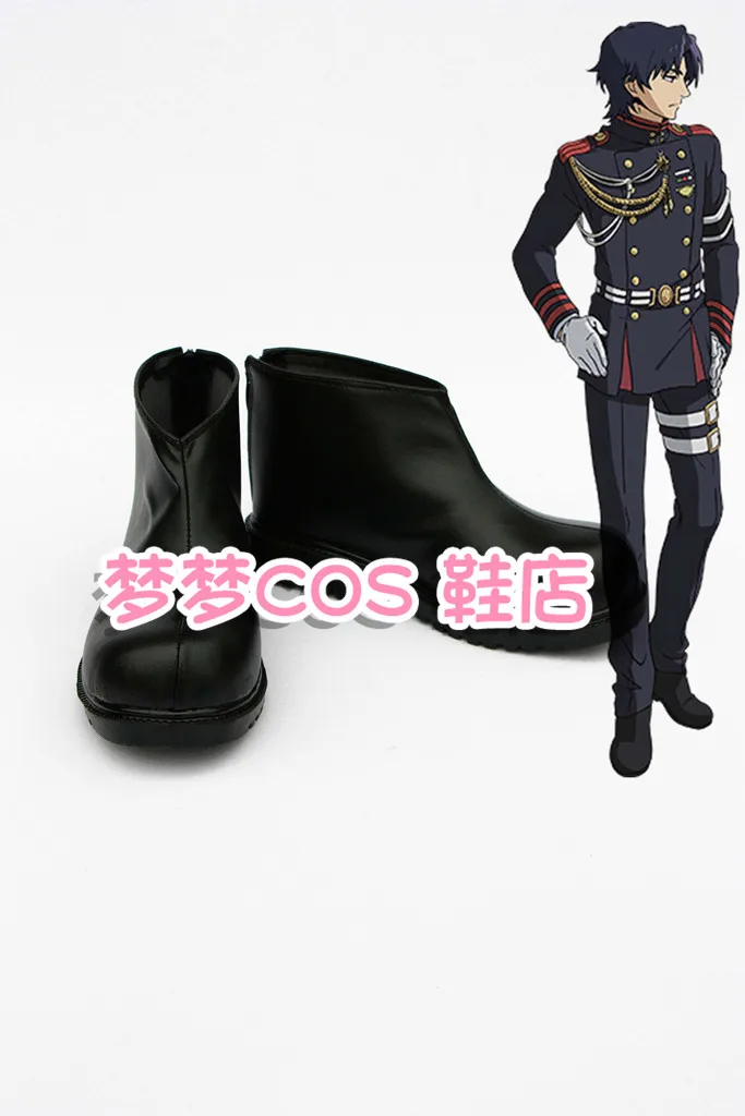 Seraph Of The End Anime Guren Ichinose Cosplay Shoes Boots Owari no Seraph Halloween Carnival Party Costume Props
Seraph Of The End Anime Guren Ichinose Cosplay Shoes Boots Owari no Seraph Halloween Carnival Party Costume Props