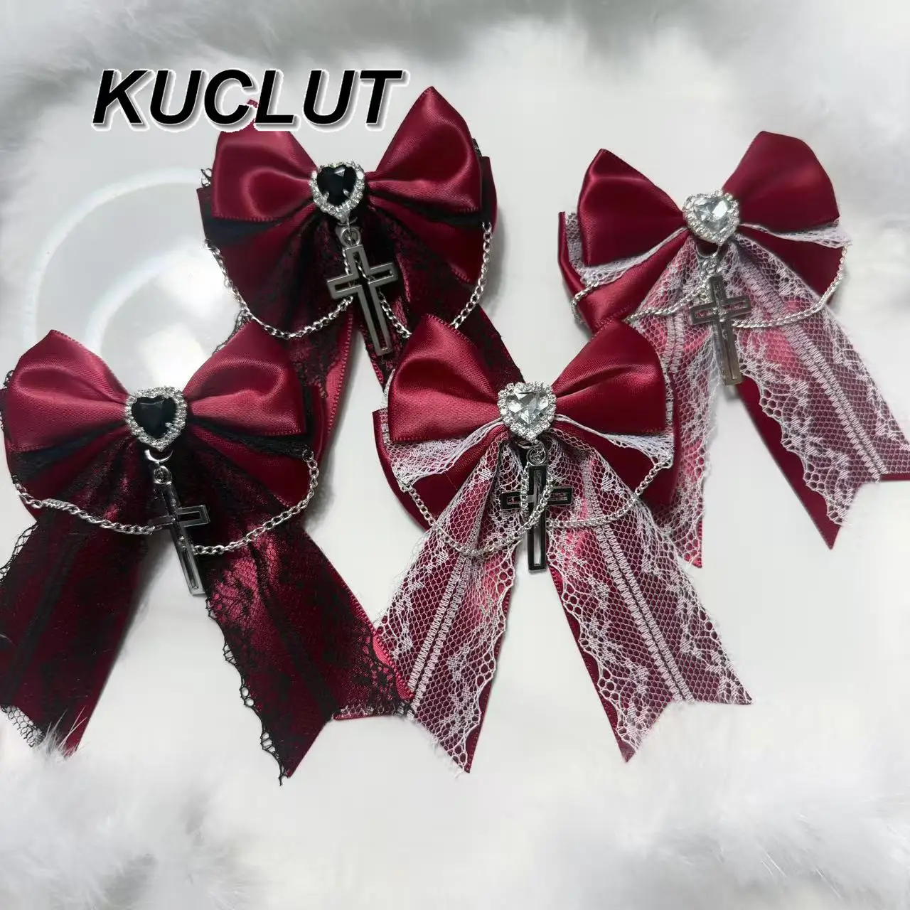 Original New Headwear Lolita Style Handmade Hair Accessories for Women Japanese JK Chain Lace Bowknot Hairclips 2025 New
Original New Headwear Lolita Style Handmade Hair Accessories for Women Japanese JK Chain Lace Bowknot Hairclips 2025 New