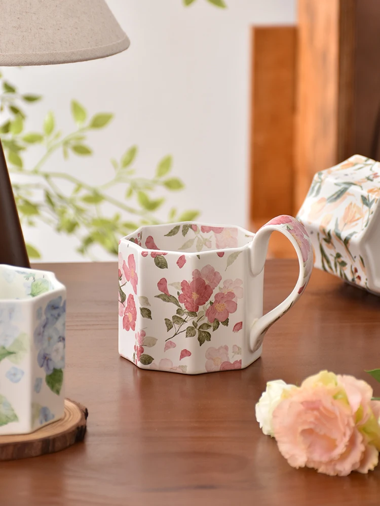 PiaJi Floral Eight-Petal Vintage Mug Women's Drinking Cup Premium Cerc Coffee Cup Retro Design Water Bottle Gift
PiaJi Floral Eight-Petal Vintage Mug Women's Drinking Cup Premium Cerc Coffee Cup Retro Design Water Bottle Gift