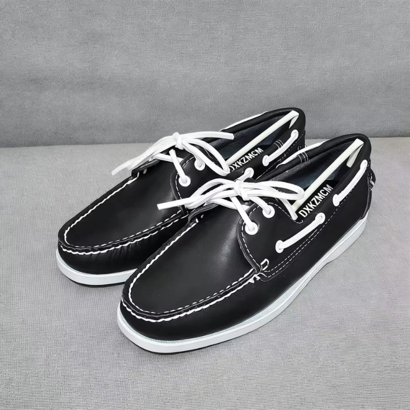 Classic Genuine Leather Boat Shoes Footwear Men Shoes Handsewn Brand Designer Luxury Non-Slip Loafers Moccasins for Men
Classic Genuine Leather Boat Shoes Footwear Men Shoes Handsewn Brand Designer Luxury Non-Slip Loafers Moccasins for Men