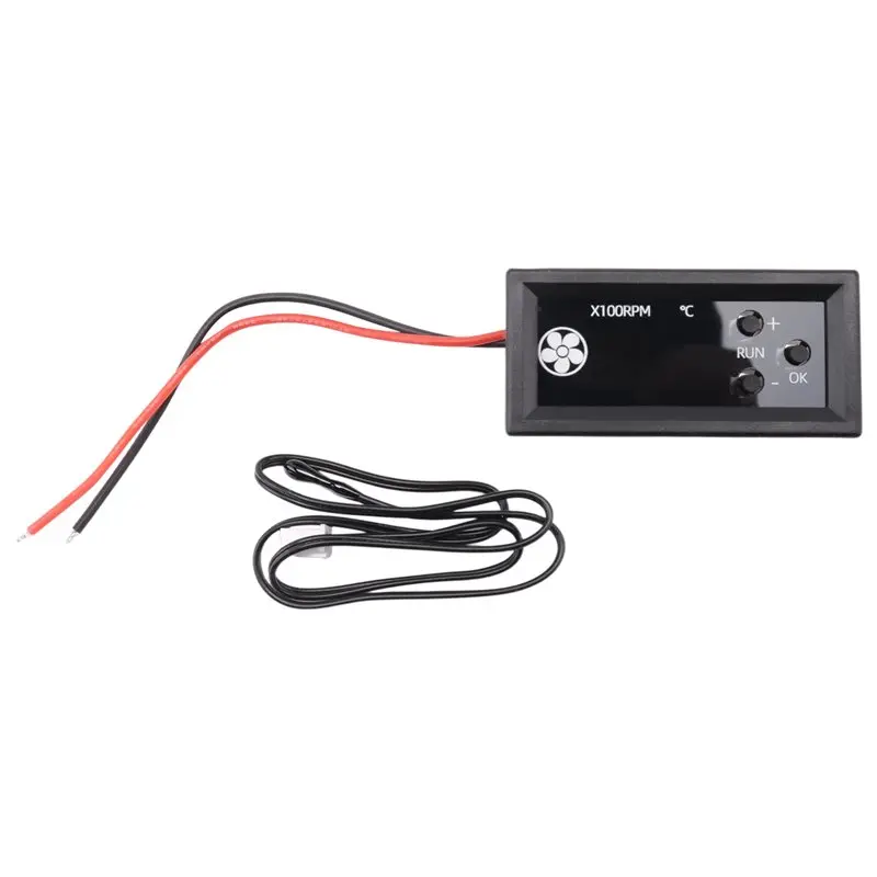 2025 Trend 3A Fan PC Compatible Temperature Controller, DC 12V PWM 4-Wire Fan Speed Controller Module With Temperature Probe
2025 Trend 3A Fan PC Compatible Temperature Controller, DC 12V PWM 4-Wire Fan Speed Controller Module With Temperature Probe