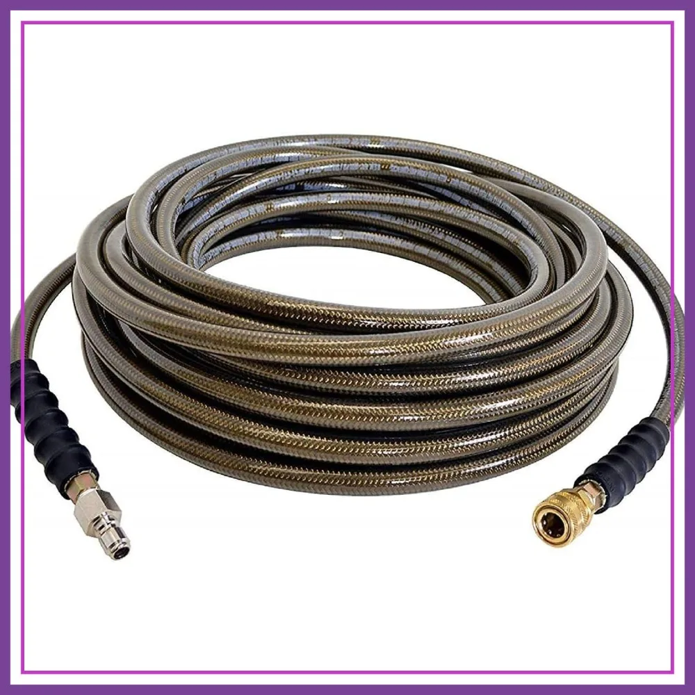4500 PSI Pressure Washer Hose, 3/8" x 100 ft, Cold Water, Heavy Duty, Brown
4500 PSI Pressure Washer Hose, 3/8" x 100 ft, Cold Water, Heavy Duty, Brown