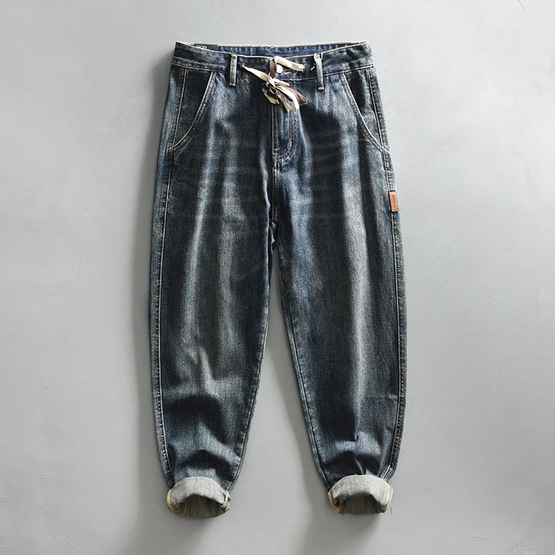 Ретро Waed G79 Мужские джинсы со средней талией из хлопка, джинсовые весенние сезонные молодежные длинные брюки, японский Sle без эластичного полиэфирного волокна
Ретро Waed G79 Мужские джинсы со средней талией из хлопка, джинсовые весенние сезонные молодежные длинные брюки, японский Sle без эластичного полиэфирного волокна