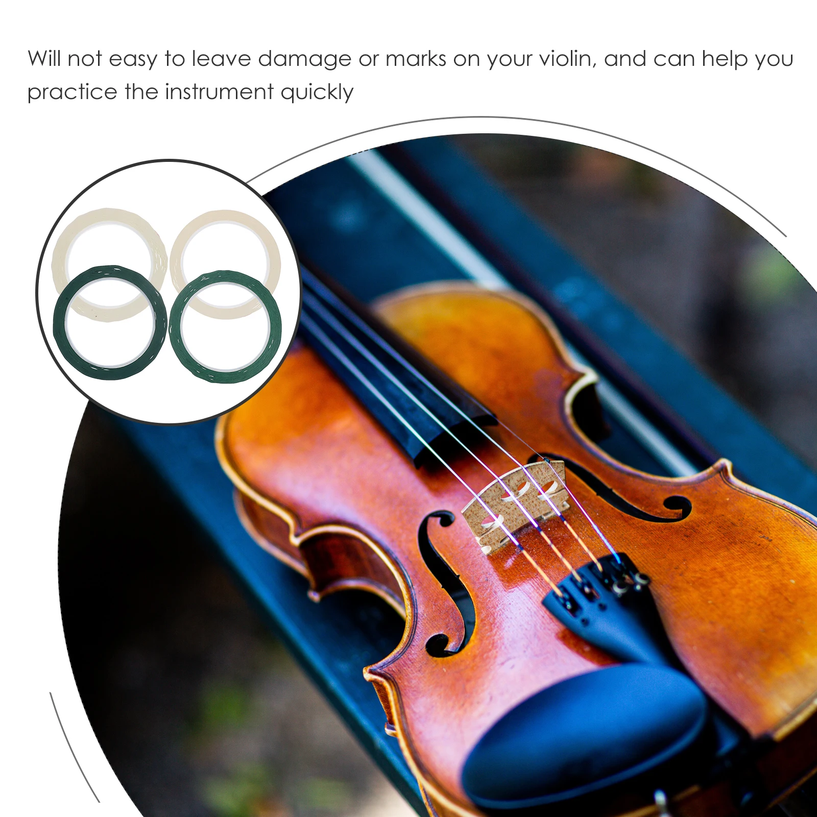 4pcs Violin Fretboard Stickers Fingerboard Marker Tapesfor Beginners Pvc Learning Tool Scale Notes Decals Practice Accessories
4pcs Violin Fretboard Stickers Fingerboard Marker Tapesfor Beginners Pvc Learning Tool Scale Notes Decals Practice Accessories