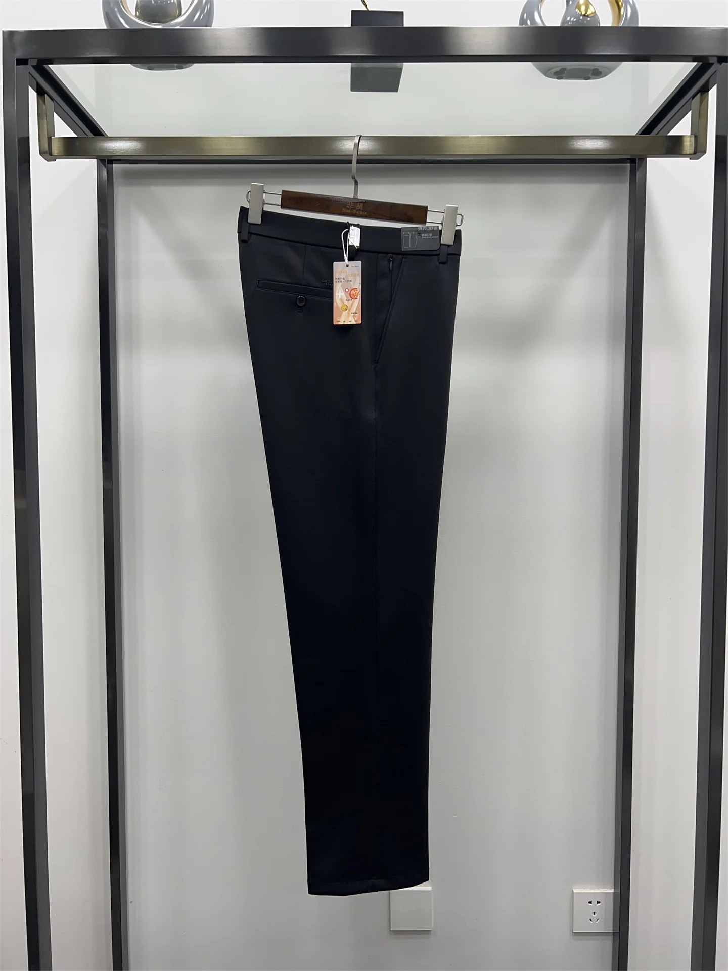 Non-Saints High Quali Bla Men's Casual Pants Loose Fit Straight Leg Elastic Waist Busin Casual Long Trousers
Non-Saints High Quali Bla Men's Casual Pants Loose Fit Straight Leg Elastic Waist Busin Casual Long Trousers