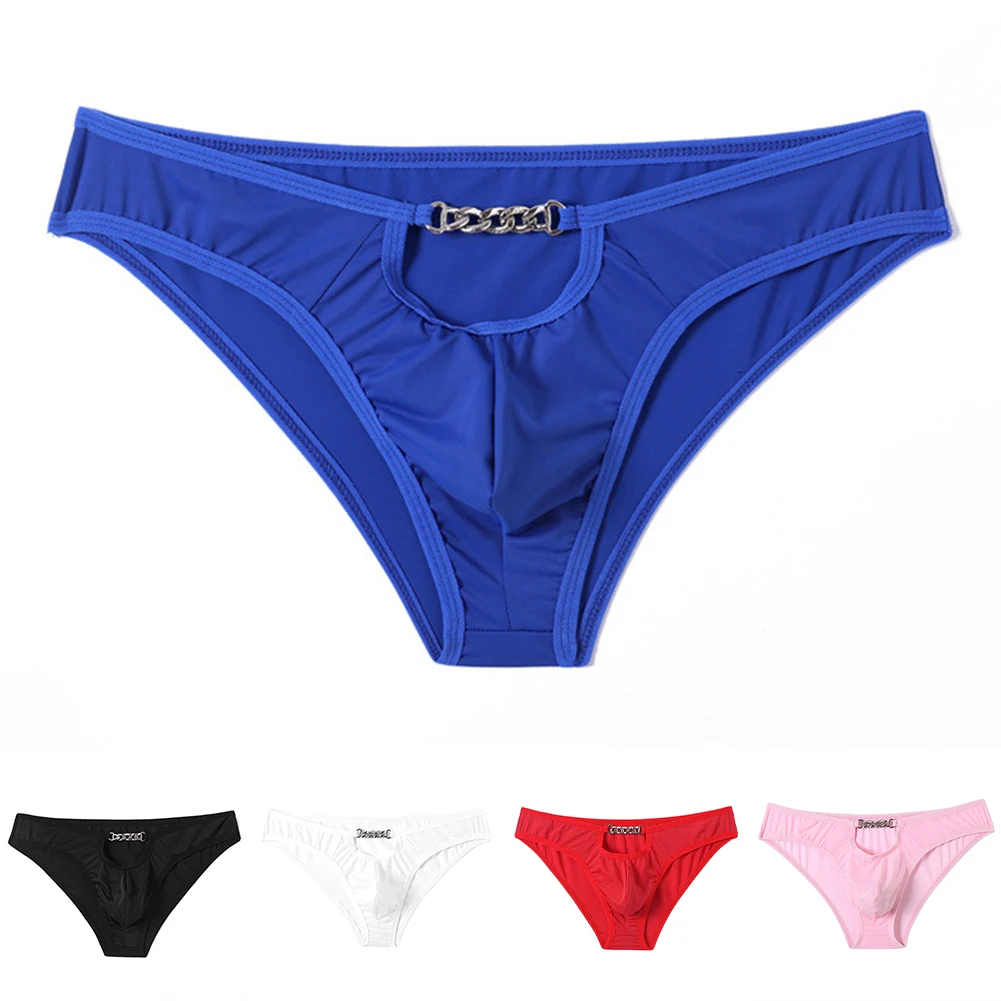 Men Sissy Hollow Chain Design Breathe Brief U Convex Gay Sissy Pouch Men's Panties Low Waist Underwear G-string Underpants Men
Men Sissy Hollow Chain Design Breathe Brief U Convex Gay Sissy Pouch Men's Panties Low Waist Underwear G-string Underpants Men